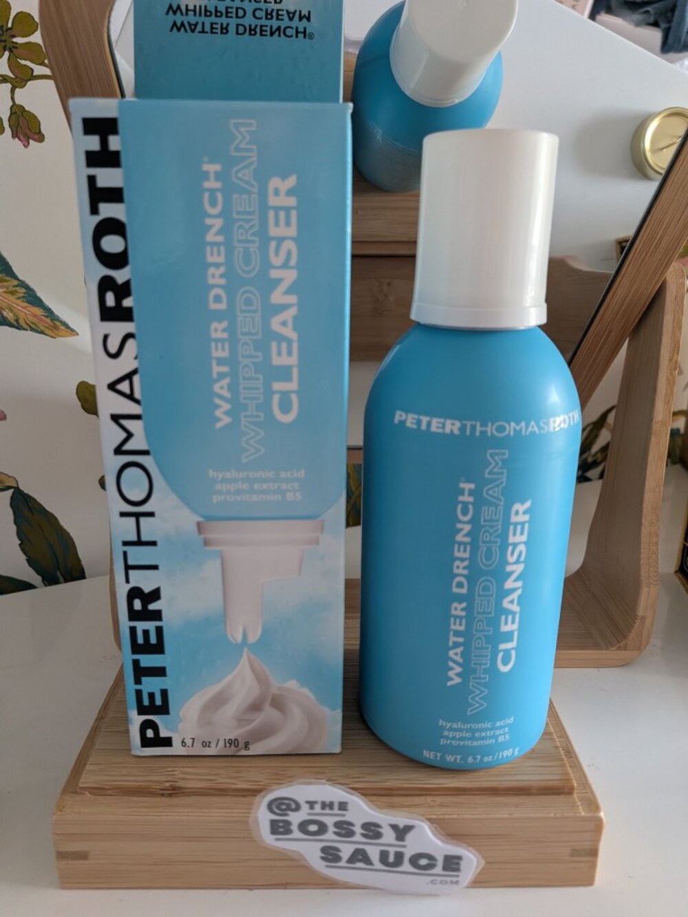 PTR Peter Thomas Roth Water Drench Hyaluronic Whipped Cream Cleanser NEW